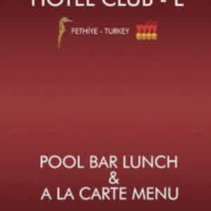 Katalog Tasarimi Grafiker Ankara - Hotel Menu