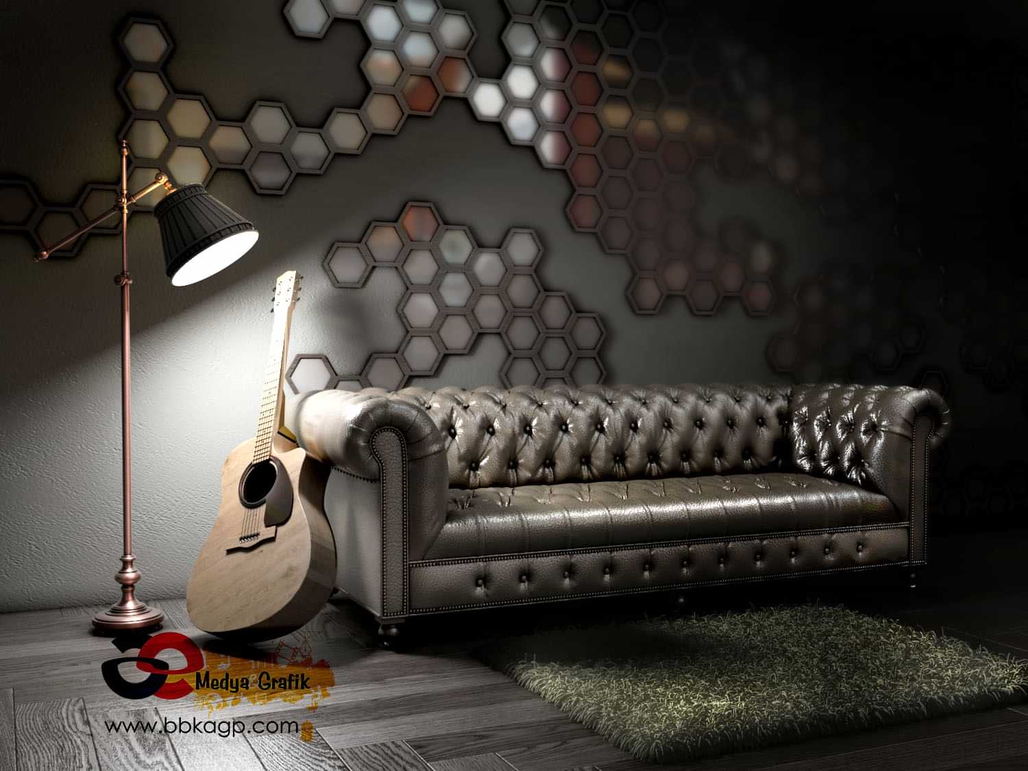 Post Production Ankara Vray Render Photorealistic